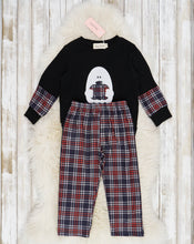 Load image into Gallery viewer, Halloween plaid outfit