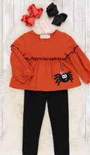 Load image into Gallery viewer, Spider Fall Bubble sleeve outfit