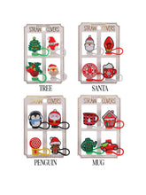 Load image into Gallery viewer, Simply Southern Holiday Straw Toppers