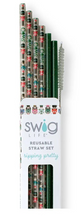 Load image into Gallery viewer, SWIG Christmas Straw Set