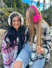 Load image into Gallery viewer, CC Beanie Cable Knit Faux Fur Earmuff
