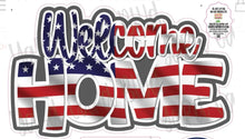 Load image into Gallery viewer, Military Welcome Home Lawn Sign Rental