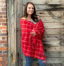 Load image into Gallery viewer, Plaid Scarf