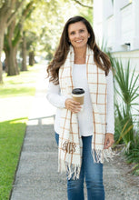 Load image into Gallery viewer, Plaid Scarf