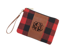 Load image into Gallery viewer, Buffalo Check wristlet