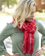 Load image into Gallery viewer, Plaid Scarf