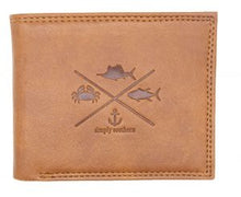 Load image into Gallery viewer, Simply Southern Guys Leather Wallet