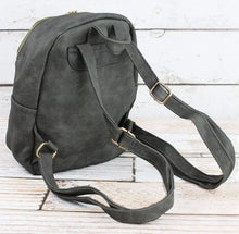 Load image into Gallery viewer, Leather backpack purse