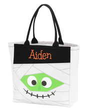 Load image into Gallery viewer, Personalized Halloween jumbo Totes