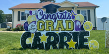 Load image into Gallery viewer, Graduation Lawn Sign Rental