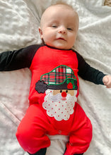 Load image into Gallery viewer, Red Santa Raglan