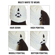 Load image into Gallery viewer, CC Beanie Criss-Cross Beanie