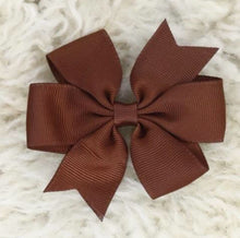 Load image into Gallery viewer, 3 Inch Ribbon Bow with Alligator Clip
