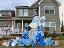 Load image into Gallery viewer, Stork Baby Announcement Lawn Sign Rental