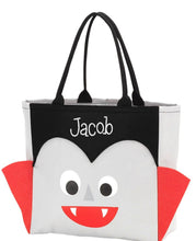 Load image into Gallery viewer, Personalized Halloween jumbo Totes