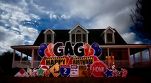 Load image into Gallery viewer, Over the hill Birthday Lawn Sign Rental