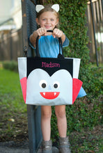Load image into Gallery viewer, Personalized Halloween jumbo Totes