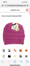 Load image into Gallery viewer, CC Beanie Criss-Cross Beanie