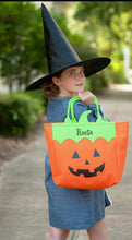 Load image into Gallery viewer, Personalized Halloween jumbo Totes