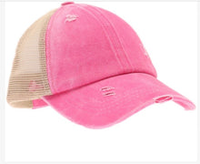 Load image into Gallery viewer, CC Kids Distressed Crisscross hats