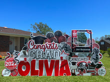 Load image into Gallery viewer, Graduation Lawn Sign Rental