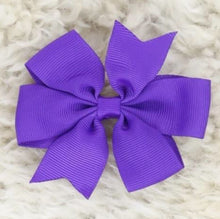 Load image into Gallery viewer, 3 Inch Ribbon Bow with Alligator Clip