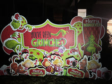 Load image into Gallery viewer, You’ve Been Grinched Lawn Sign Rental