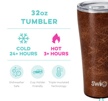 Load image into Gallery viewer, Leather Tumbler