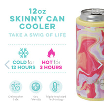 Load image into Gallery viewer, Pink lemonade skinny can cooler