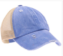 Load image into Gallery viewer, CC Kids Distressed Crisscross hats