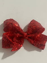 Load image into Gallery viewer, Sweetpea Sparkly Bow