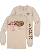 Load image into Gallery viewer, Simply Southern NC long sleeve tee
