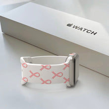 Load image into Gallery viewer, Breast cancer awareness watch band
