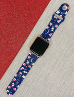 Candy cane Apple Watch band