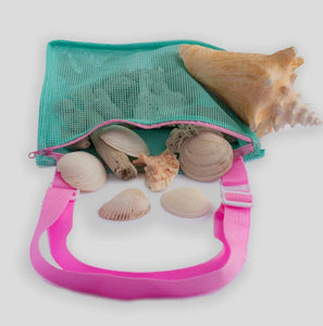 Kids Mesh Seashell Bags