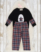Load image into Gallery viewer, Halloween plaid outfit
