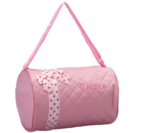 Quilted dance bag & tote