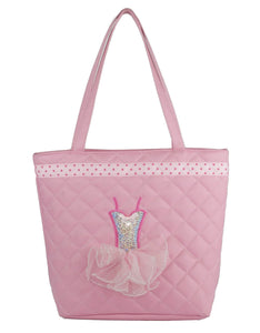 Quilted dance bag & tote