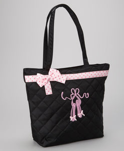 Quilted dance bag & tote