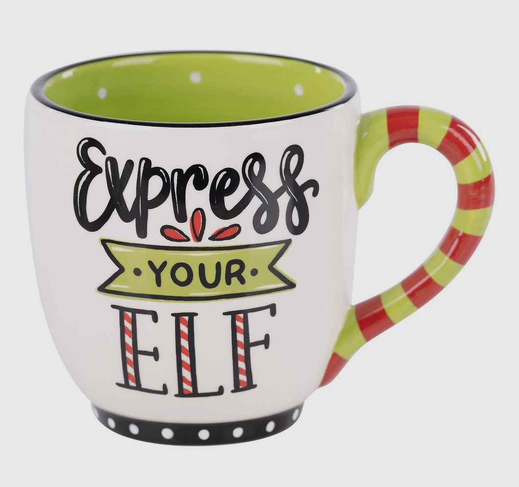 Glory Haus Express your elf mug