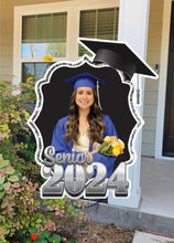 Load image into Gallery viewer, Senior photo Lawn Sign
