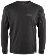 Simply Southern Mens Long Sleeve Obsidian Tee