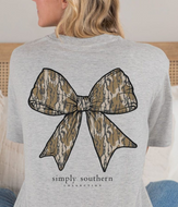 Simply Southern Camo Bow T-shirt