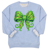 Simply Southern Grinch Bow Sweatshirt