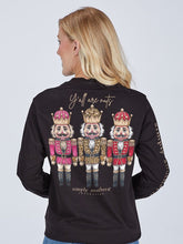Load image into Gallery viewer, Simply Southern Long Sleeve Black Nutcracker Tee
