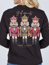 Load image into Gallery viewer, Simply Southern Long Sleeve Black Nutcracker Tee
