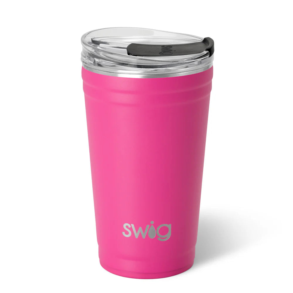 SWIG Hot Pink Party Cup