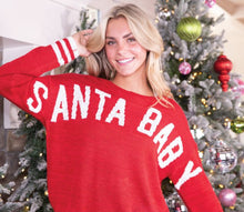 Load image into Gallery viewer, Simply Southern Santa Baby Sweater
