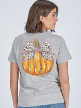 Load image into Gallery viewer, Simply Southern Short Sleeve Bow Pumpkin
