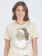 Simply Southern Short Sleeve Camo Santa Tee